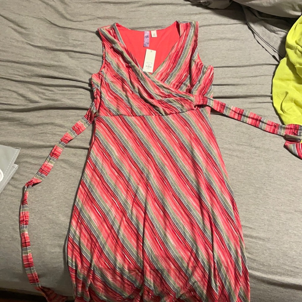 Francesca’s Sleeveless V Neck dress